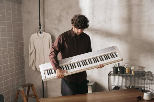 Casio Casiotone CT-S1 76-Key Portable Keyboard - White w