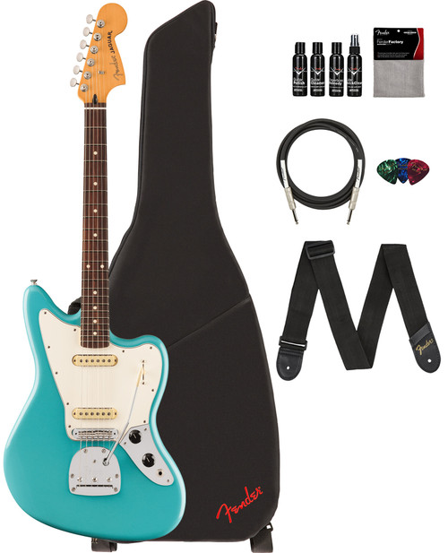 Fender Player II Stratocaster - Aquatone Blue w/ Cleaning Kit