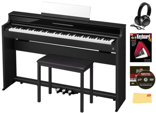 Casio AP-S450 Celviano 88-Key Digital Piano - Black w/ Furniture Bench
