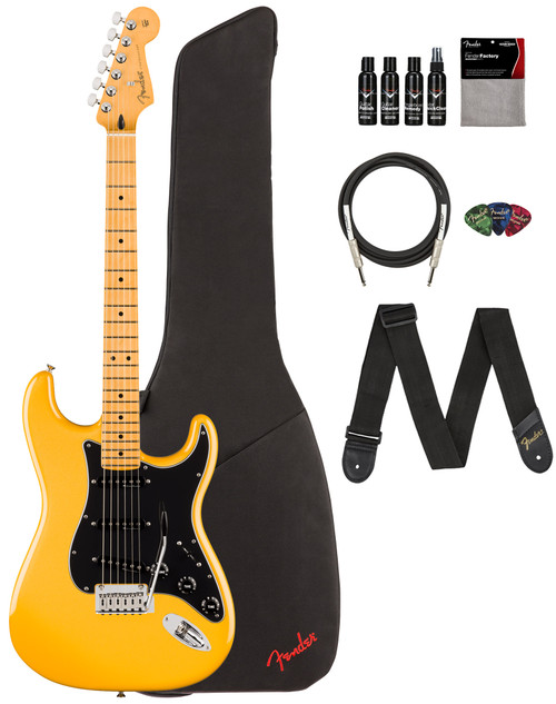 Fender Player II Modified Stratocaster - Sunshine Yellow w/ Cleaning Kit