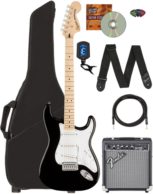 Fender Squier Affinity Stratocaster - Black Limited Edition