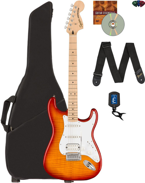Fender Squier Affinity Stratocaster HSS - Metallic Black w
