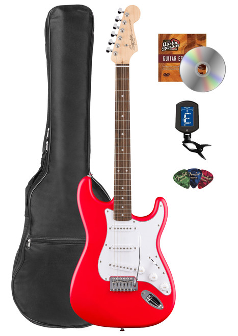 Fender Squier Debut Stratocaster - Torino Red w/ Gig Bag