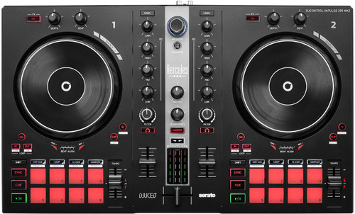  Hercules DJControl Inpulse 300 MK2 2-Channel DJ Controller 