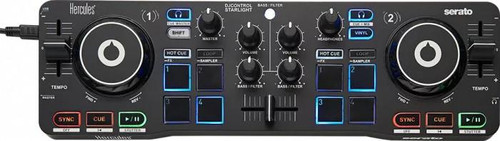Hercules DJControl Starlight Ultra Portable Compact DJ Controller
