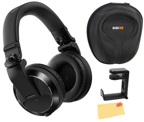 HDJ-X5-K（ブラック） HDJ-X5 Over-ear DJ headphones (black) - Pioneer DJ