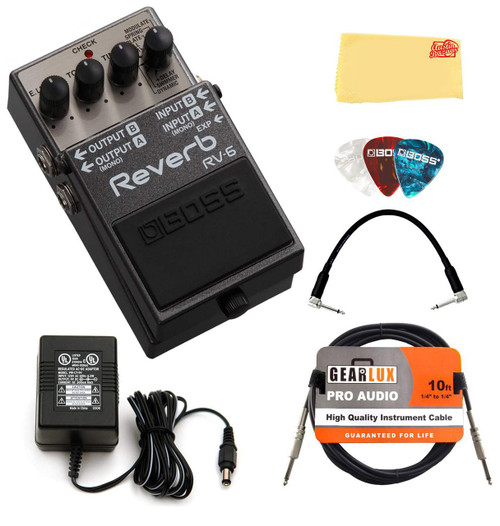  Boss RV-6 Reverb w/ Power Supply 