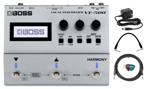  Boss VE-500 Vocal Performer w/ Power Adapter 
