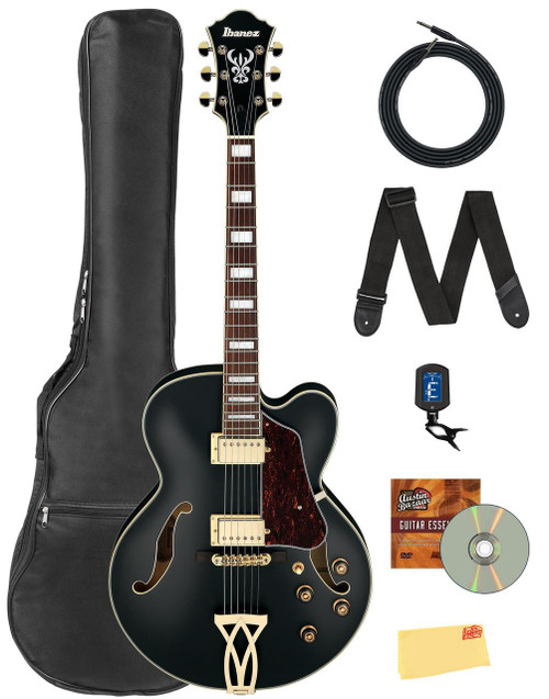 Ibanez AF75G AF Artcore Hollow Body Electric Guitar - Black