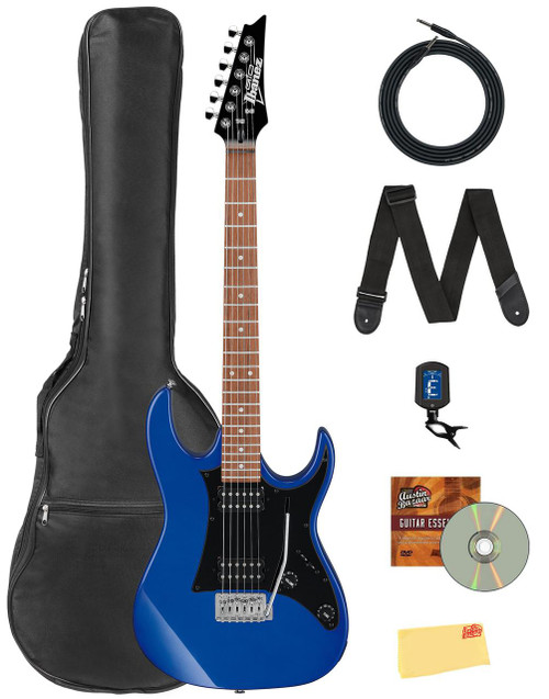 Ibanez GRX20Z RG Gio Electric Guitar - Jewel Blue w/ Gig Bag 