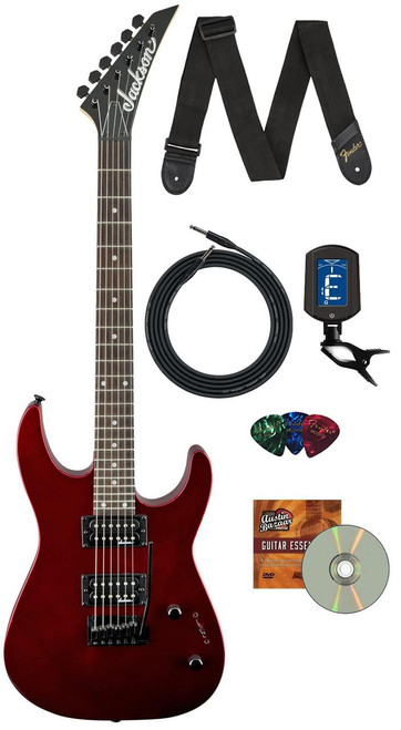 ギター sjn Jackson JS Series Dinky JS11 Electric Guitar - Metallic Red