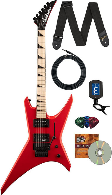  Jackson X Series Warrior WRX24M Electric Guitar - Ferrari Red w/ Instrument Cable 