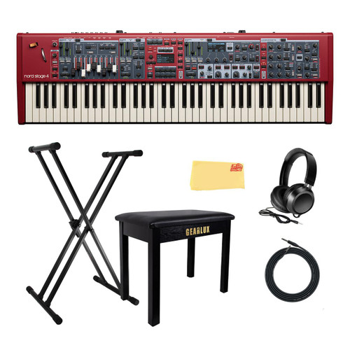 Nord Stage 4 Compact 73-Key Stage Keyboard w/ Stand 