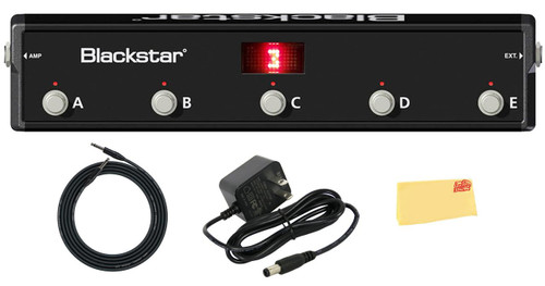  Blackstar FS-12 Multi-Function 5-Button Foot Controller w/ Power Supply 
