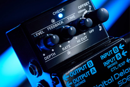 Boss SDE-3 Dual Digital Delay w/ Power Supply