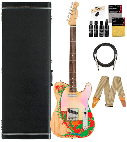 Fender Jim Root Telecaster - Flat White w/ Guitar Cleaning Kit