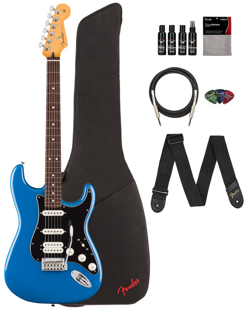 Fender Player II Modified Stratocaster HSS - Electric Blue w/ Cleaning Kit