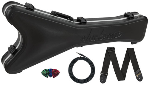  Jackson King V/Rhoads Multi-Fit Molded Case w/ Instrument Cable 