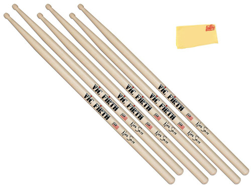  Vic Firth Signature Series Nate Smith Drumsticks - 3 Pack 