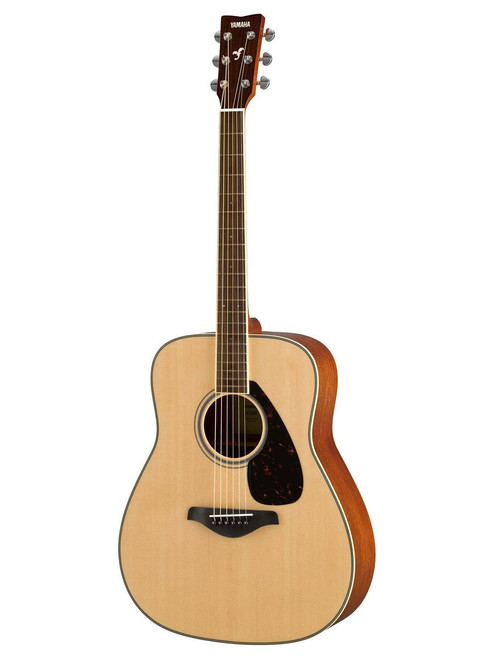  Yamaha FG820 Solid Top Folk Acoustic Guitar - Natural 