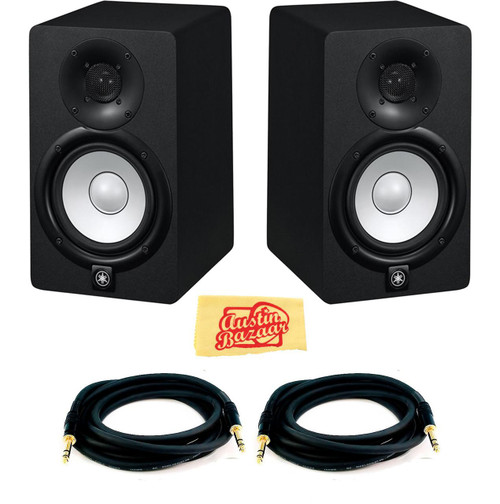  Yamaha HS5 5-Inch Powered Studio Monitor Pair w/ Cables 
