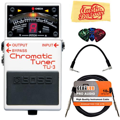 【小型】BOSS TU-3S Chromatic Tuner Boss TU-3S Chromatic Tuner – Lark Guitars