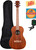 Kala KA-B Satin Mahogany Baritone Ukulele w/ Gig Bag