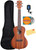 Kala KA-C Satin Mahogany Concert Ukulele w/ Gig Bag