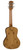 Luna Uke Bamboo Concert Ukulele w/ Hard Case