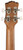 Luna Uke Bamboo Concert Ukulele w/ Gig Bag