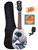 Luna Great Wave Soprano Ukulele w/ Gig Bag