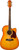Oscar Schmidt OG2CE Dreadnought Acoustic-Electric Guitar - Flame Yellow Sunburst