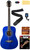 Oscar Schmidt OG5 3/4-Size Kids Acoustic Guitar - Blue w/ Tuner