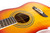 Oscar Schmidt OG5 3/4-Size Kids Acoustic Guitar - Flame Yellow Sunburst w/ Gig Bag