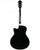 Oscar Schmidt OA10CE Mini Auditorium Acoustic-Electric Guitar - Black w/ Gig Bag