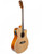 Oscar Schmidt OA10CE Mini Auditorium Acoustic-Electric Guitar - Natural w/ Gig Bag