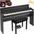 Korg LP-180 Contemporary Home Digital Piano - Black w/ Furniture Bench