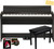 Korg C1 Air Digital Piano - Brown w/ Furniture Bench