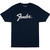 Fender Perrine Logo T-Shirt, Midnight Blue - Small