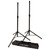 Ultimate Support JS-TS50-2 Tripod Speaker Stands - Pair w/ Speaker Cables