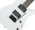 Jackson JS Series Dinky JS12 Electric Guitar - Snow White w/ Instrument Cable