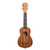  Kala KA-15S Mahogany Soprano Ukulele Learn-to-Play Kit with Gig Bag, Tuner, Strap, and Strings 