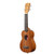  Kala KA-15S Mahogany Soprano Ukulele Learn-to-Play Kit with Gig Bag, Tuner, Strap, and Strings 