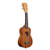  Kala KA-15S Mahogany Soprano Ukulele Learn-to-Play Kit with Gig Bag, Tuner, Strap, and Strings 