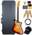 Fender American Ultra II Meteora - Ultraburst w/ Guitar Cleaning Kit