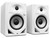  Pioneer DM-50D 5-Inch Desktop Active Monitor Speaker - White w/ Instrument Cable 
