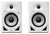  Pioneer DM-50D 5-Inch Desktop Active Monitor Speaker - White w/ Instrument Cable 