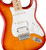 Fender Squier Affinity Stratocaster FMT HSS - Sienna Sunburst w/ Frontman 10G Amplifier