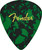  Fender Pick Shape 4-Pack Multi-Color Logo Coaster Set w/ Picks 