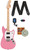 Fender Squier Sonic Mustang - Flash Pink w/ Tuner